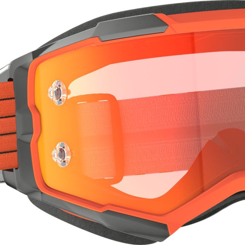 SCOTT OCCHIALI FURY ARANCIO