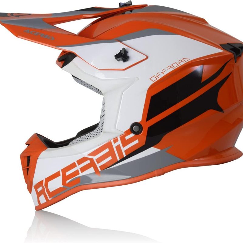 ACERBIS CASCO LINEAR ARANCIO