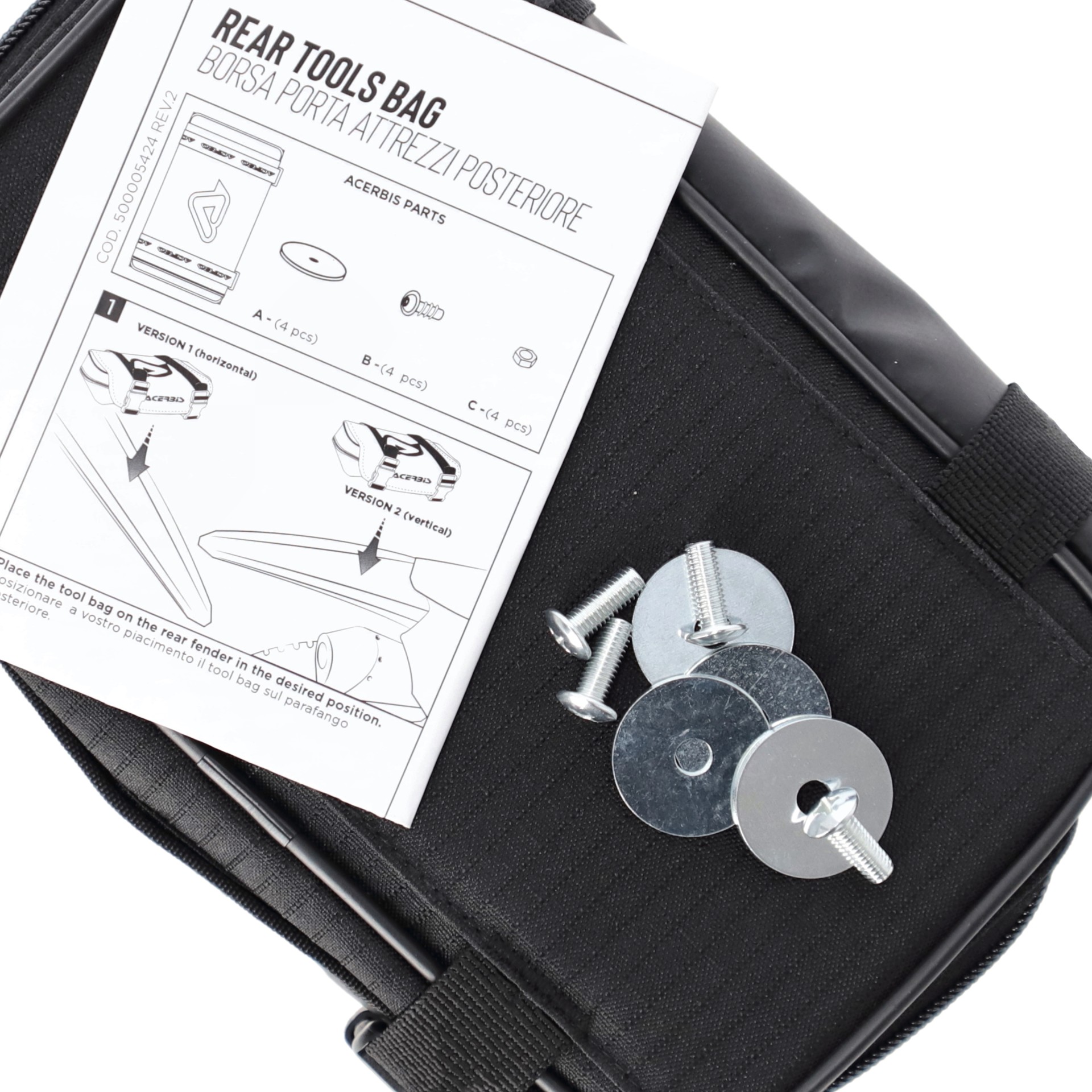 ACERBIS BORSA ATTREZZI DA PARAFANGO POSTERIORE REAR TOOLS BAG